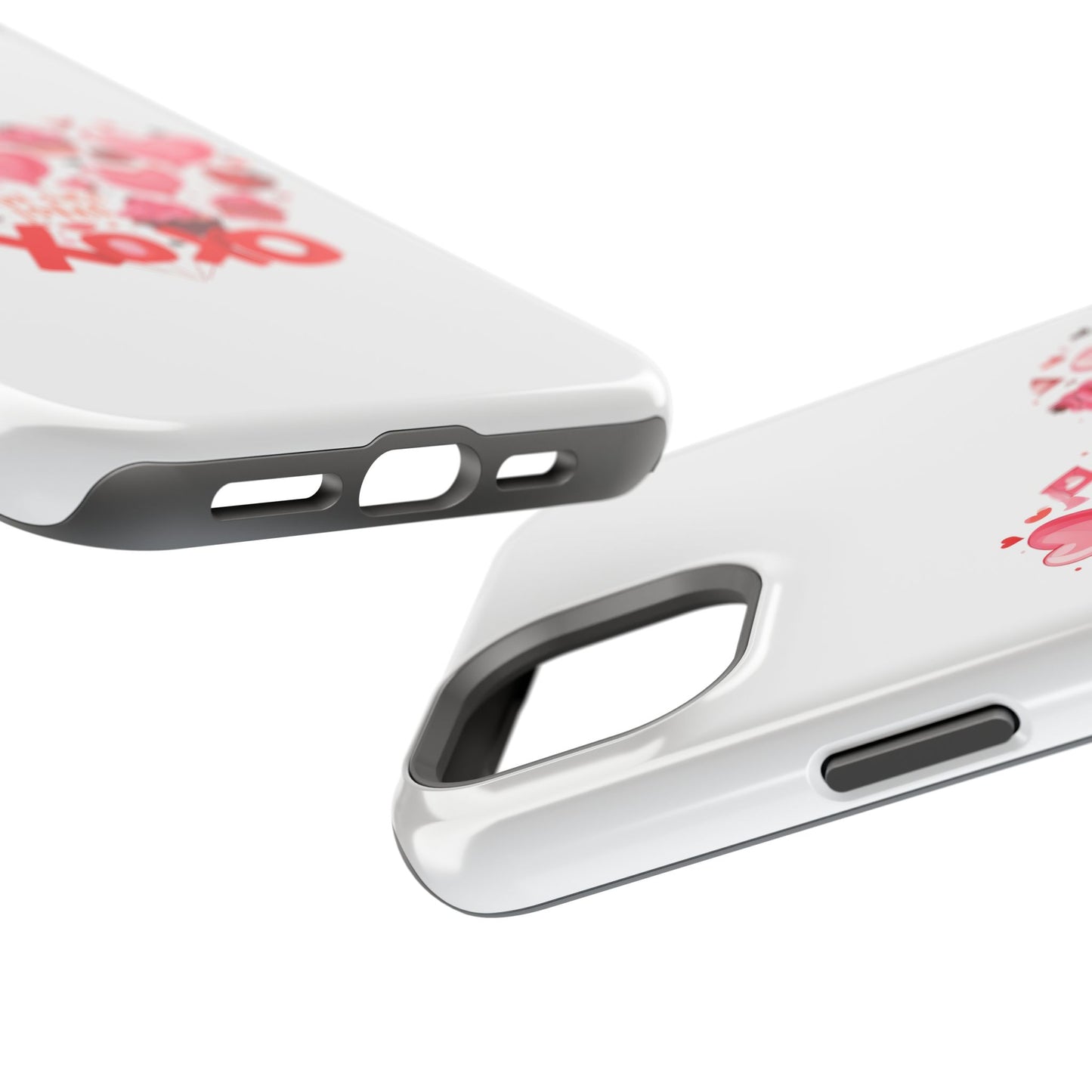 Valentine's Day Magnetic Tough Cases, Cute Phone Cover, Gift for Her, Love Heart Design, Personalizable Tech Accessory