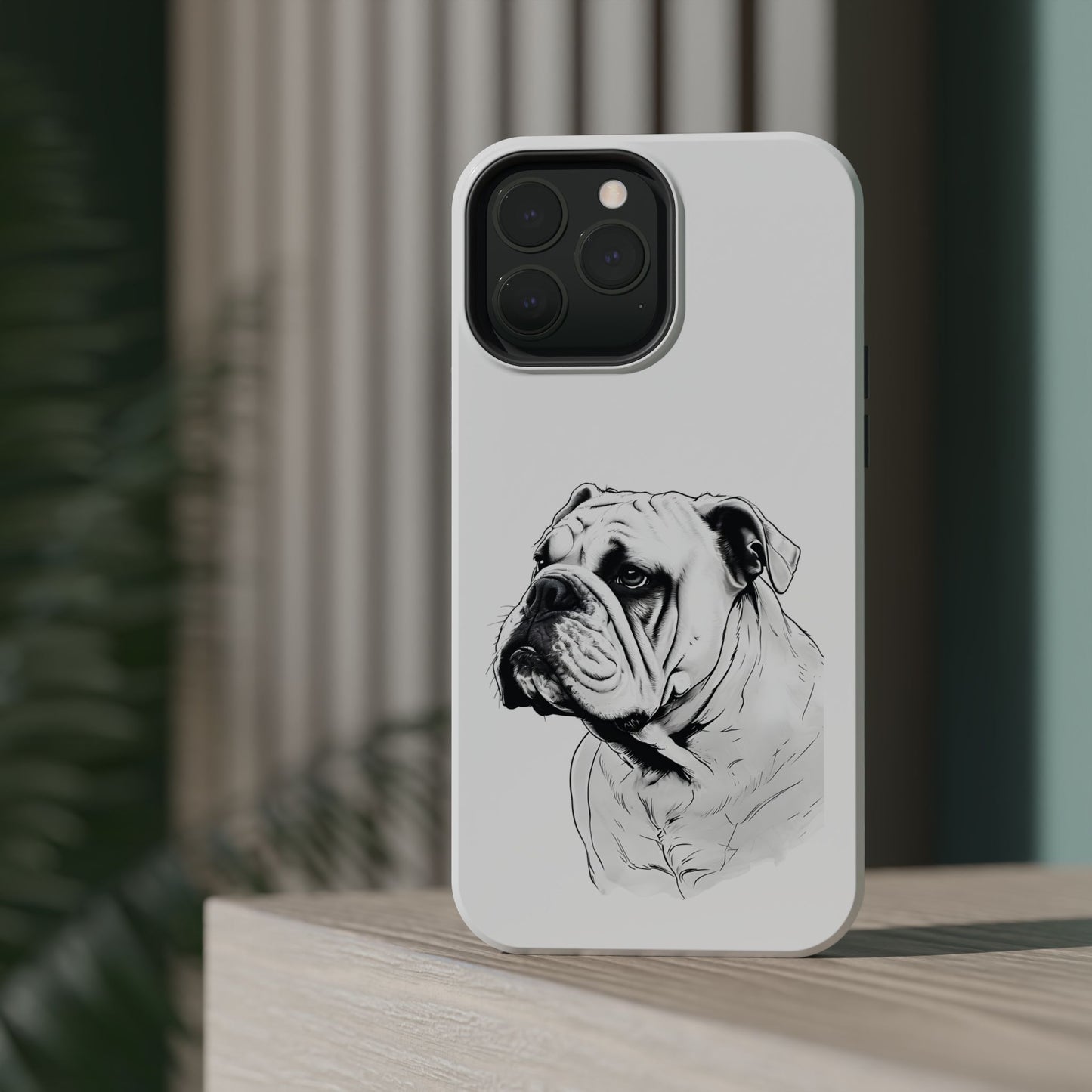 Bulldog Magnetic Tough Cases - Durable Phone Protection, Pet Lovers Gift, Animal Accessories, Unique Design, Personalized Tech