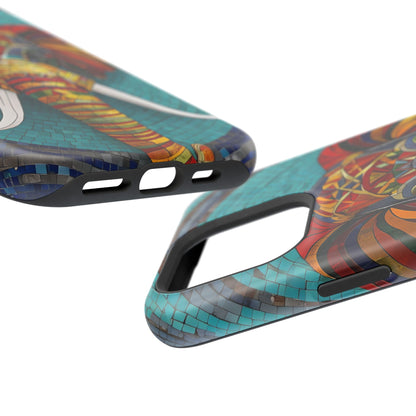 Artistic Elephant Phone Case, Elephant Case, Trendy iPhone Case, Elephant Lover Gift, Unique iPhone Case, Mosaic Design