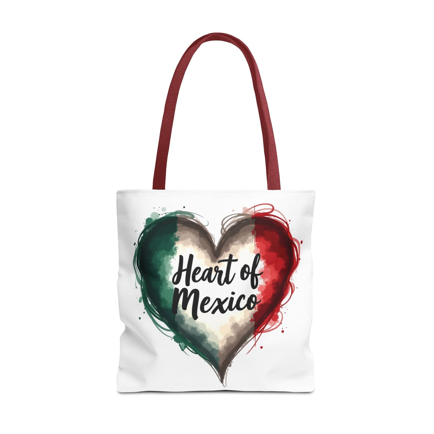 Heart of Mexico Tote Bag, Hispanic Heritage Bag, Mexican Pride Tote, Mexican Culture Bag, Brown Pride, Weekender Bag