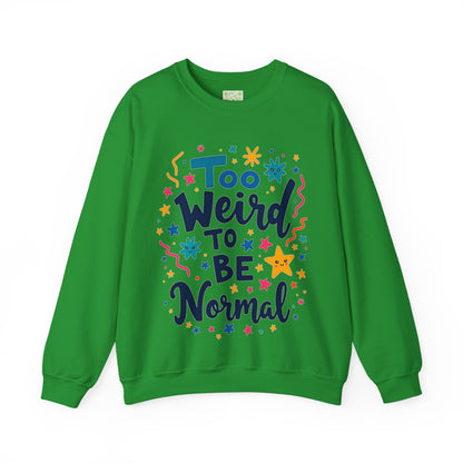 Enneagram Type 4 Crewneck Sweatshirt, To Weird to Be Normal Shirt, Enneagram 4 Sweatshirt, Personality Types, Unique Gift