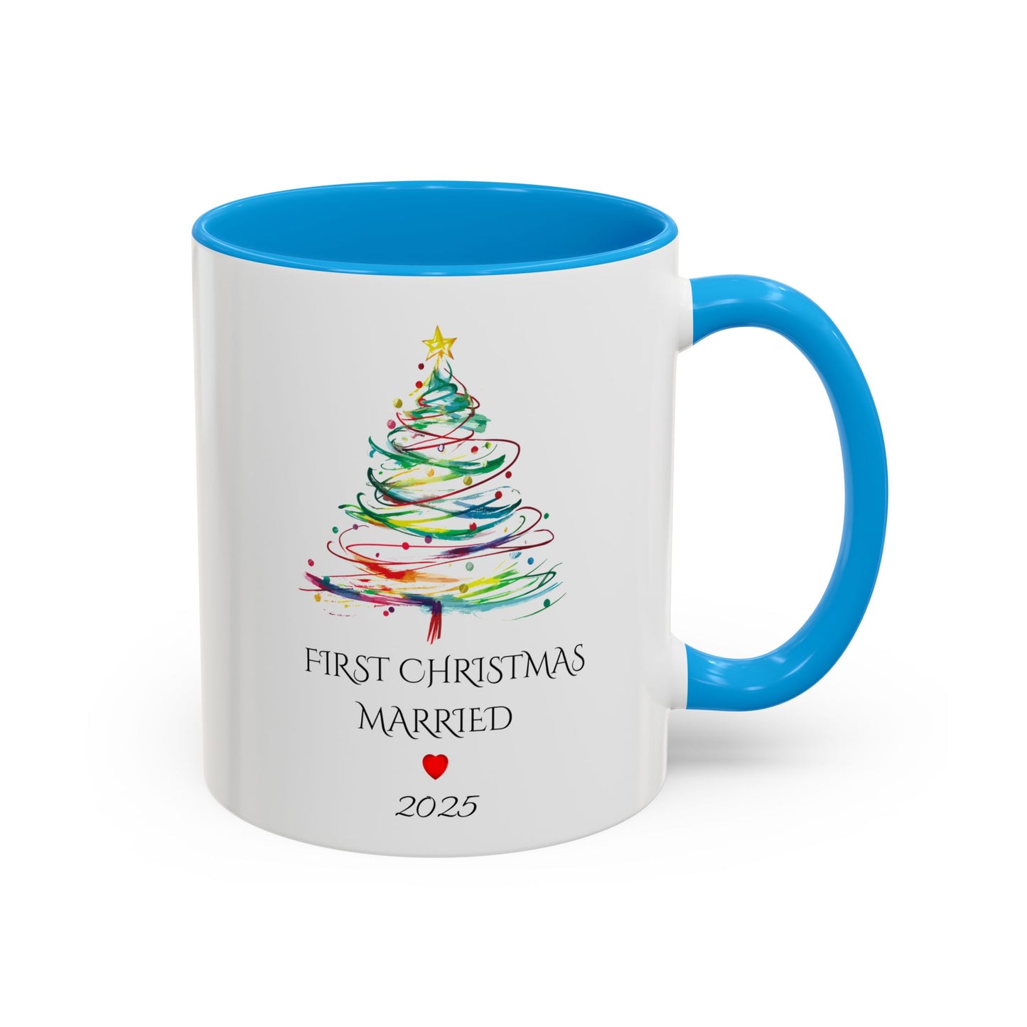 First Year Married Mug, Mr and Mrs Mug, Couple Mug, First Christmas Married, Just Married Gift, Newlywed Gift Ideas