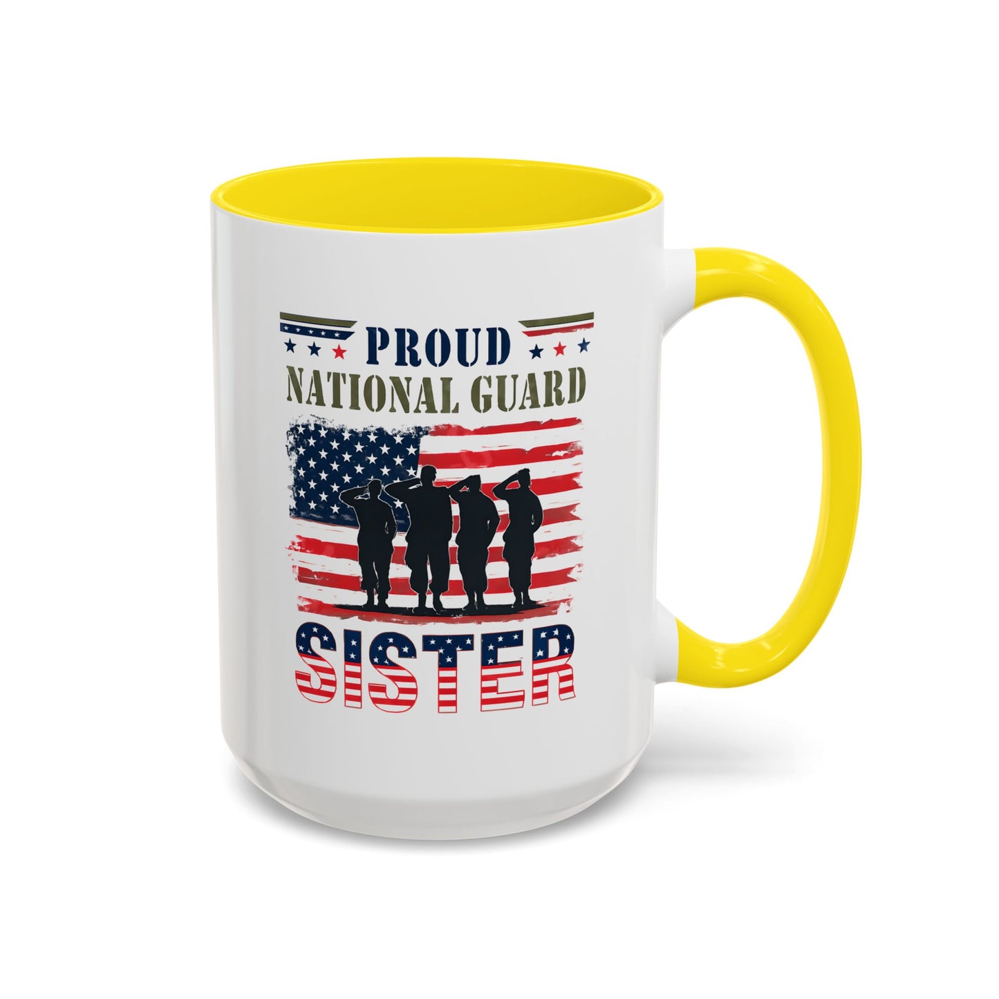 Proud National Guard Sister Mug, Army National Guard, Armed Forces Gift, Veteran Appreciation, Gift For Heroes