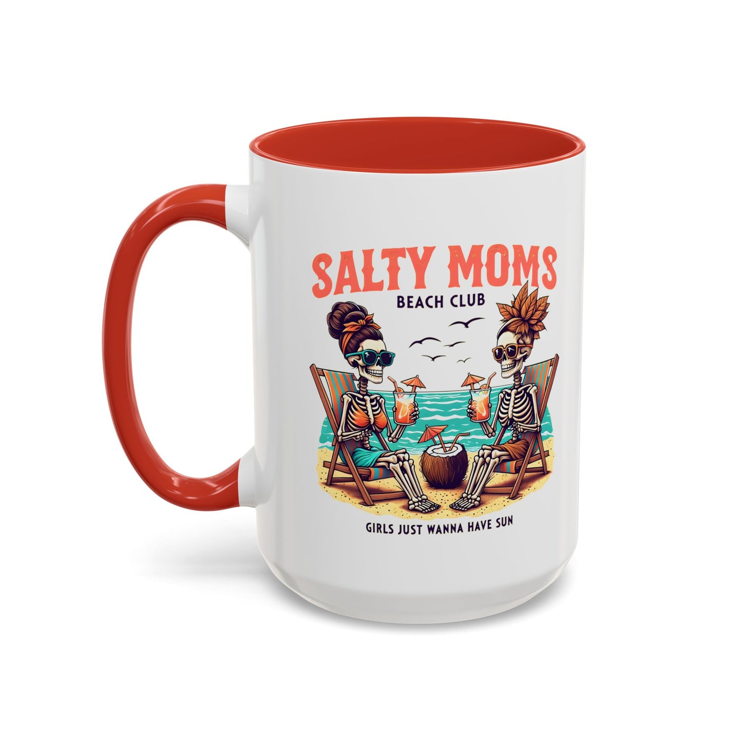 Salty Moms Beach Club Mug, Salty Mug, Summer Mom Mug, Hot Mom Summer, Beach Club Mug, Stay Salty Mug, Beach Days