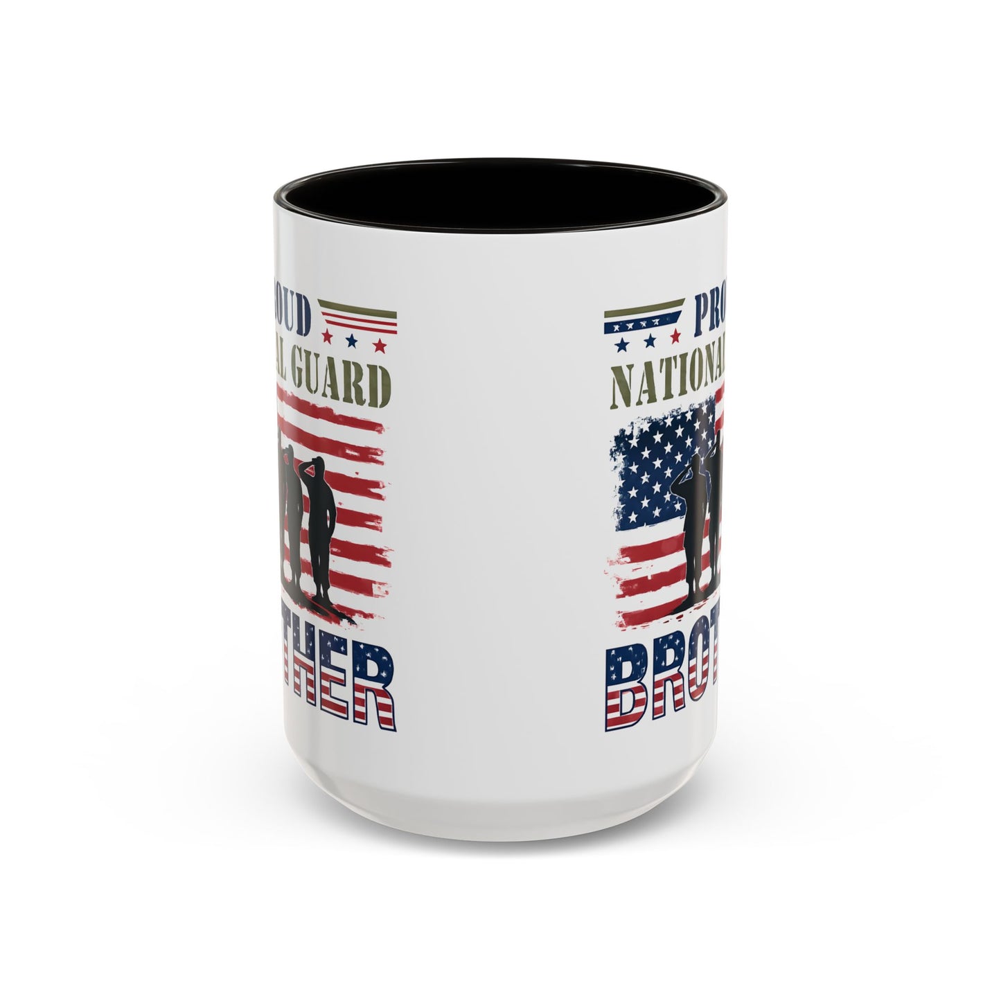 National Guard, Proud Brother Coffee Mug, Veteran Appreciation Mug, Military Family Gift, Army Gifts, Tactical Gifts