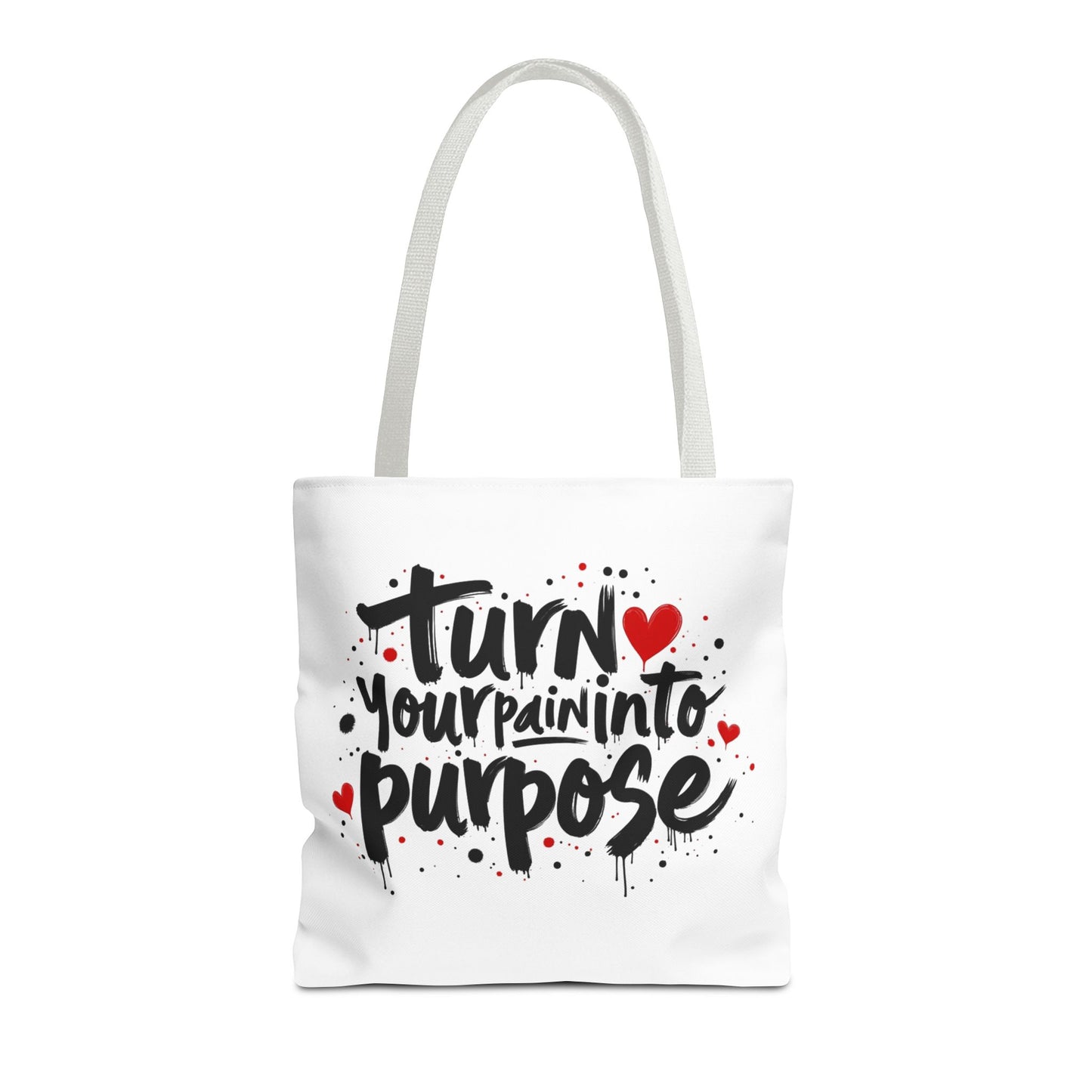 Enneagram 4 Inspirational Tote Bag, Turn Your Pain Into Purpose, Enneagram Type 4, Self Growth, Personality Types