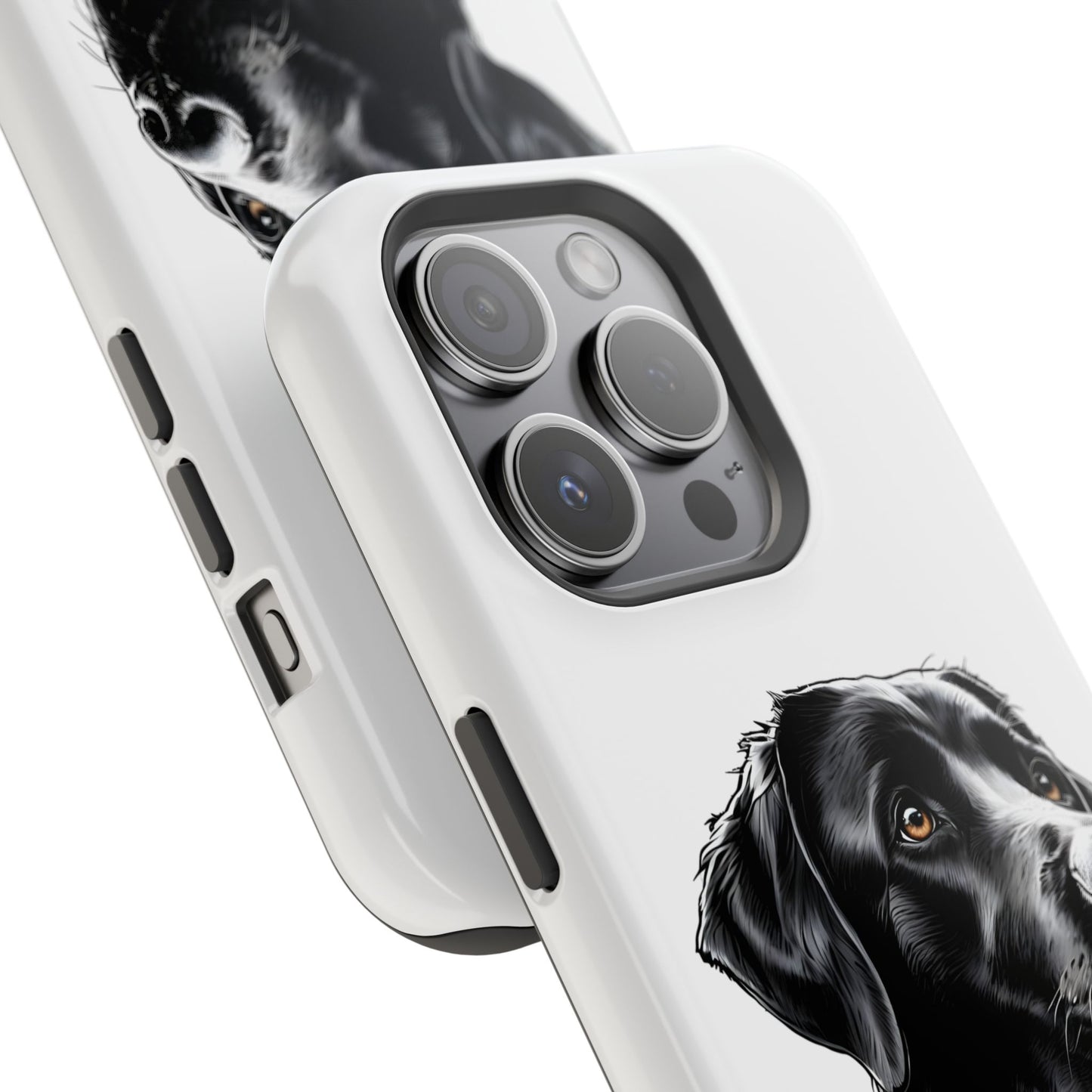 Dog Lover Tough Case, Durable Phone Cover, Pet Portrait Case, Unique Gift for Dog Owners, Custom Pet Accessories