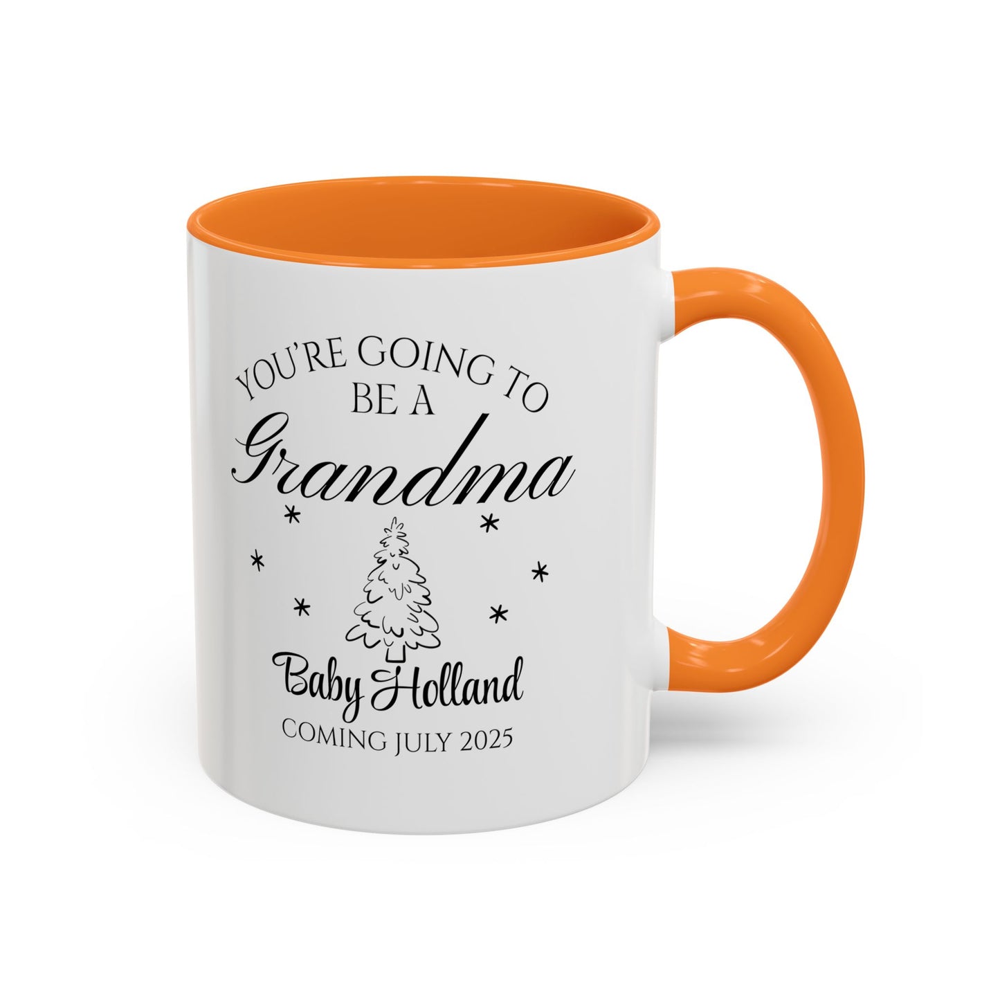 You’re Going to Be a Grandma Mug, Pregnancy Announcement Coffee Cup, New Grandma Gift, Baby Reveal Mug for Grandparents, 2025 Baby Announcement