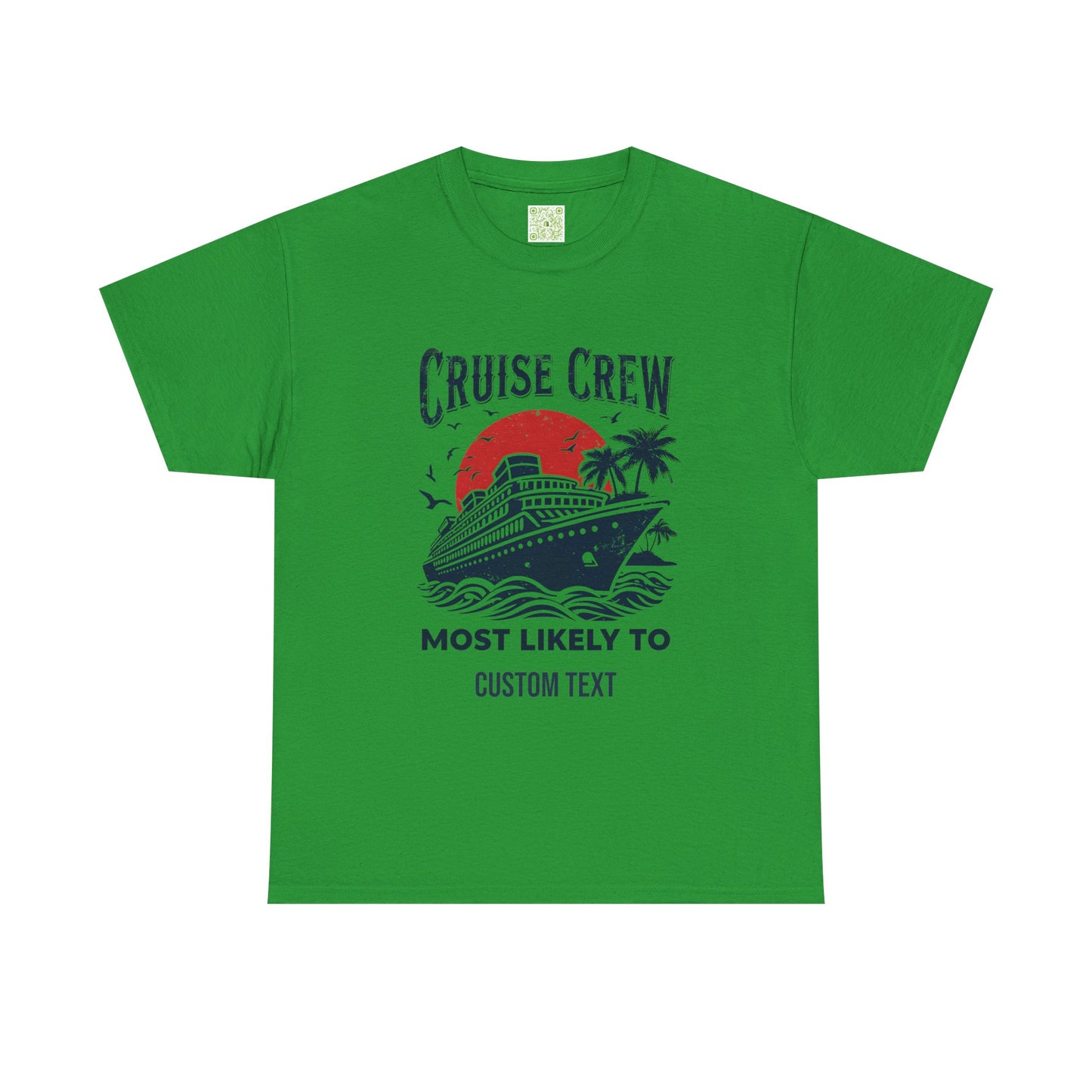 Custom Cruise Crew Unisex Tee, Cruise Shirts, Group Cruise Shirt, Birthday Cruise Tee, Family Cruise Shirt