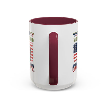National Guard, Proud Grandpa Coffee Mug, Veteran Appreciation, Gift for Heroes, Military Family Gift