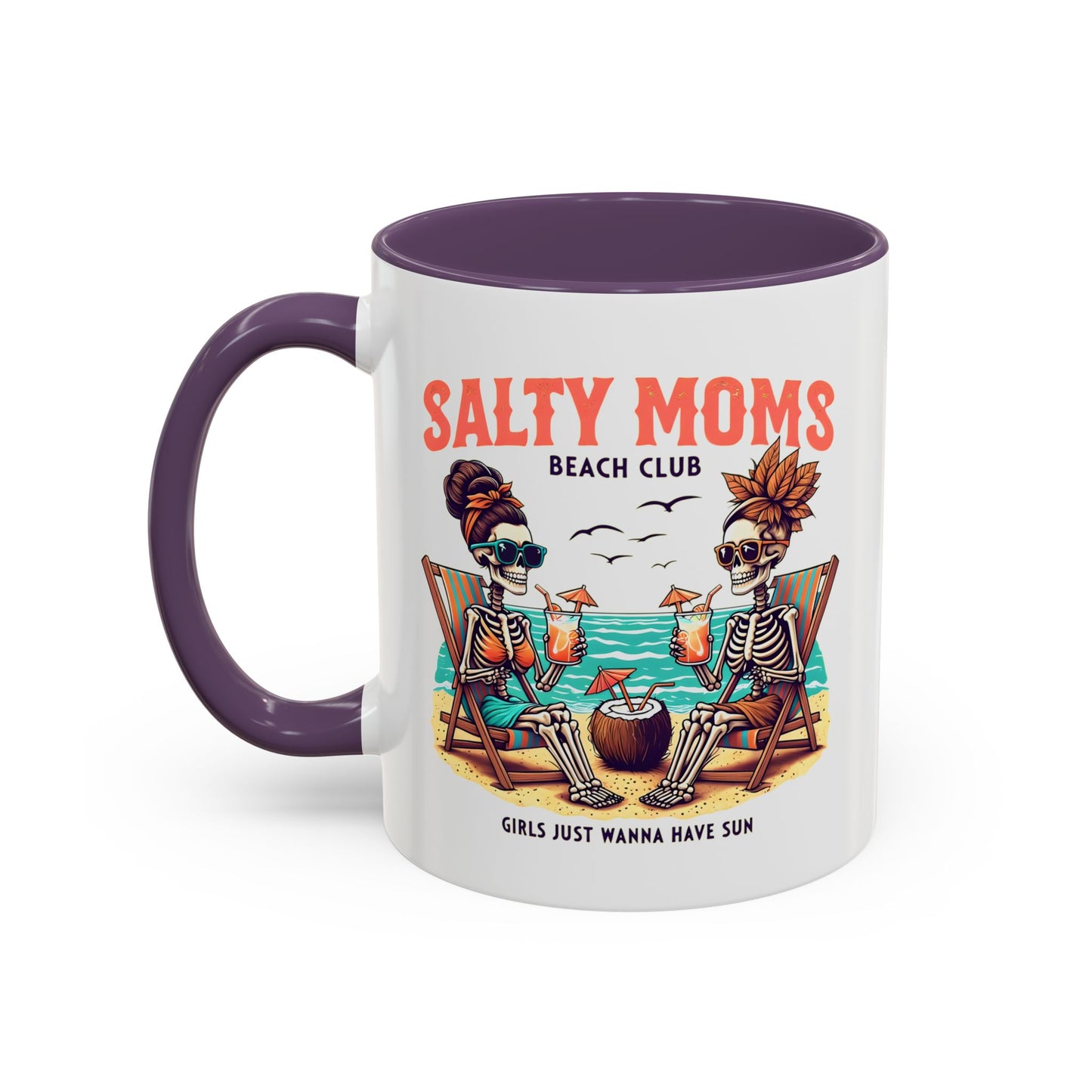 Salty Moms Beach Club Mug, Salty Mug, Summer Mom Mug, Hot Mom Summer, Beach Club Mug, Stay Salty Mug, Beach Days