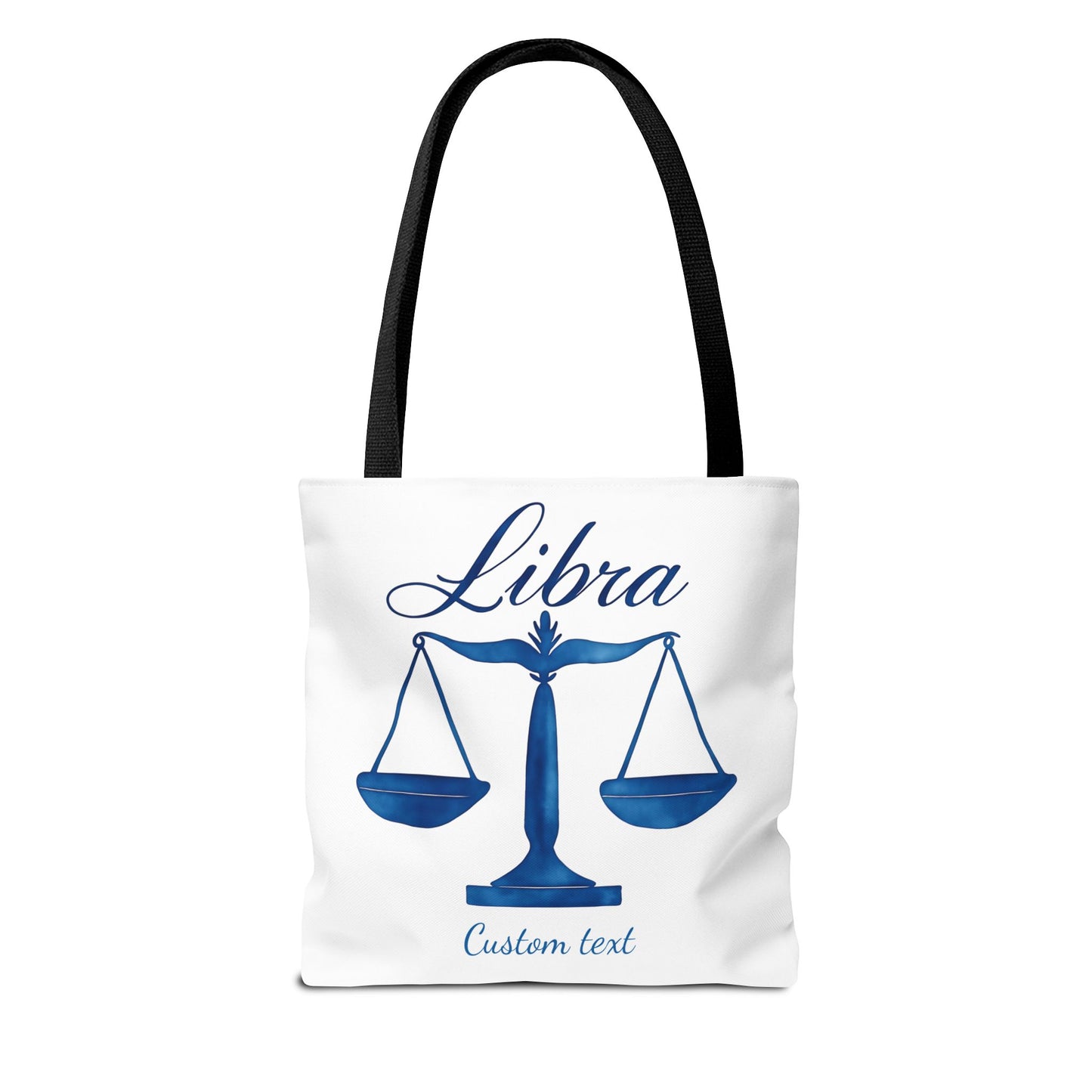 Libra Zodiac Personalized Tote Bag, Artistic Tote Bag, Astrology Lover Tote, Trendy Tote Bag, Unique Weekender Bag