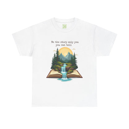 Enneagram 4 T-Shirt,  Be The Story Only You Can Tell, Inspirational Book Graphic T-Shirt, Enneagram 4, Individualist Tee, Self Growth, , Enneagram Type 4