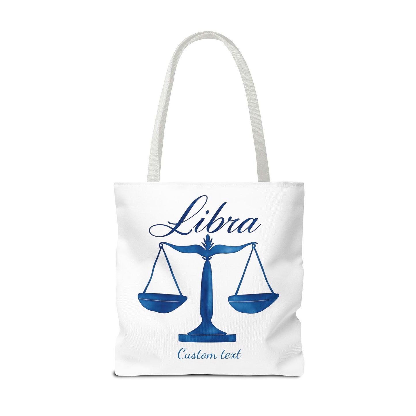 Libra Zodiac Personalized Tote Bag, Artistic Tote Bag, Astrology Lover Tote, Trendy Tote Bag, Unique Weekender Bag