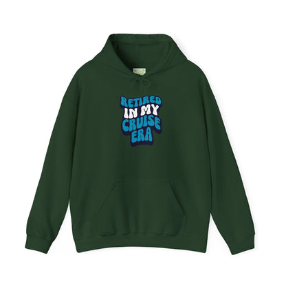 Retired in My Cruise Era Hoodie, Cozy Unisex Sweatshirt, Retirement Cruise, Travel Merch, Cruise Vibes Hoodie, Retro