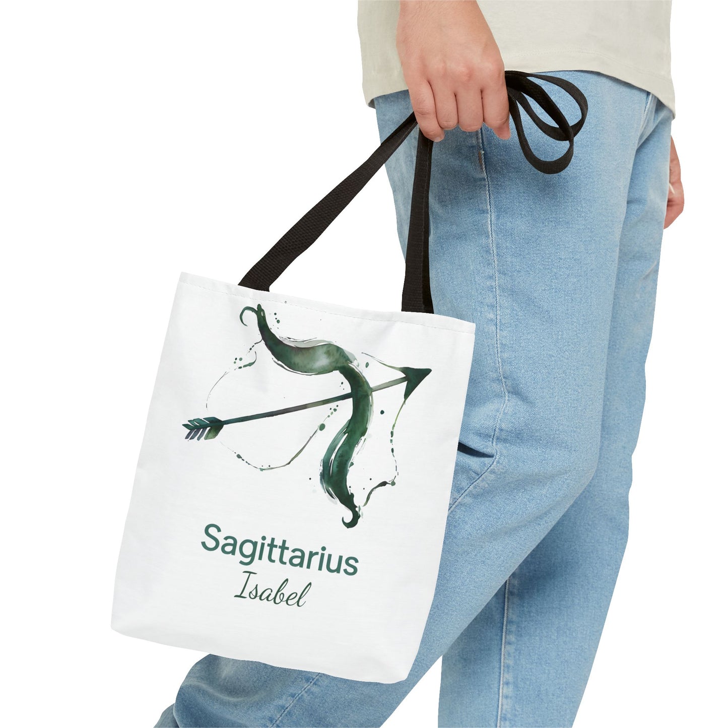 Sagittarius Zodiac Personalized Tote Bag, Astrology Lover Tote, Artistic Tote Bag, Aesthetic Weekender, Sagittarius Gifts