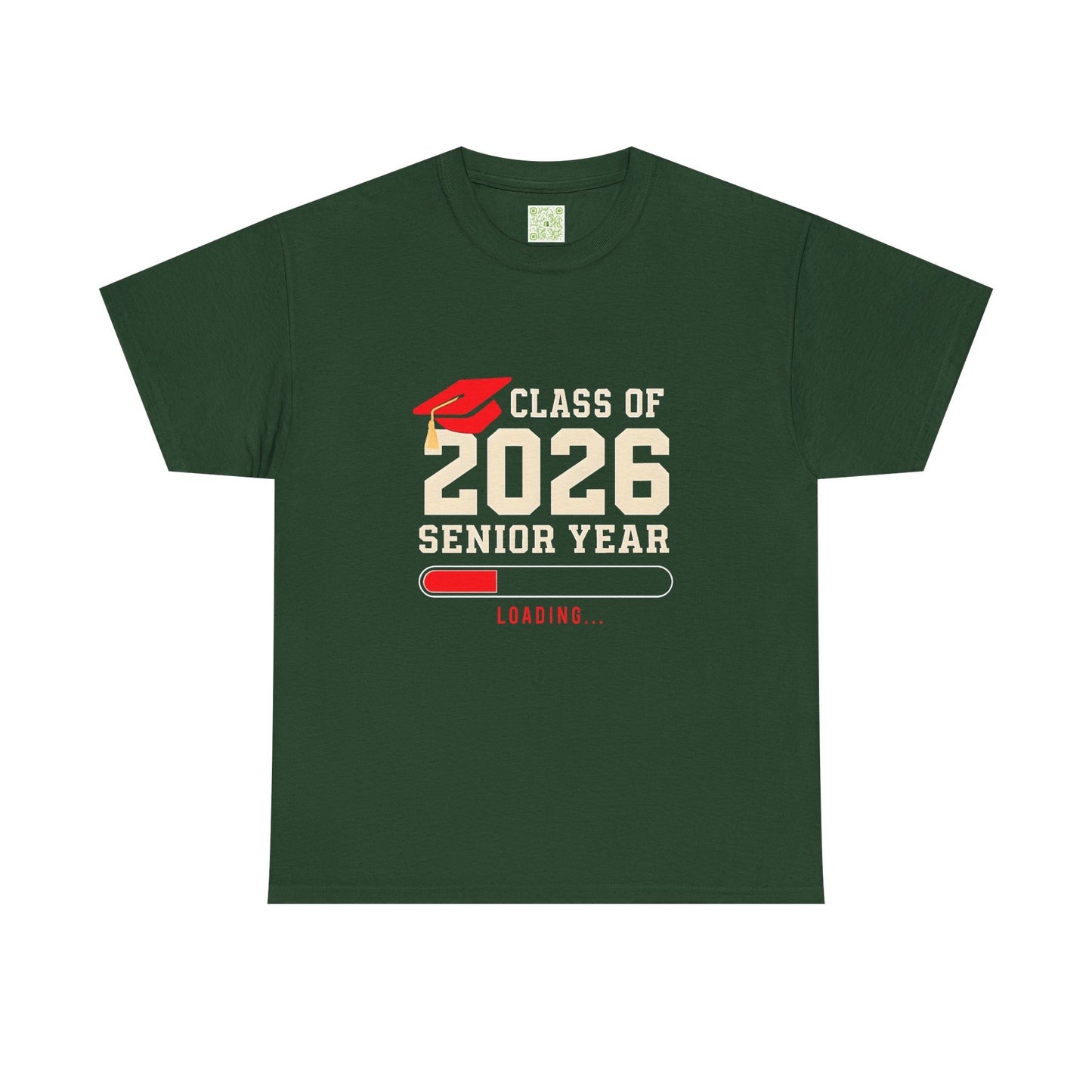 Class of 2026 Senior Year Loading Tee, High School Senior Shirt, Senior Class Shirt, Graduation Shirt, Senior Gift