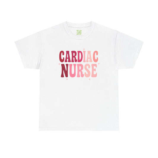 Cardiac Nurse Unisex Cotton Tee, Cardiac Nurse Shirt, Nursing Supervisor Gift, Future Nurse Shirt, Nurse Squad Apparel