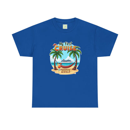 My First Cruise 2025 Tee, Cruise Squad 2025, Family Vacation Tee, Group Cruise Shirt, Personalized Cruise, Cruise Gifts