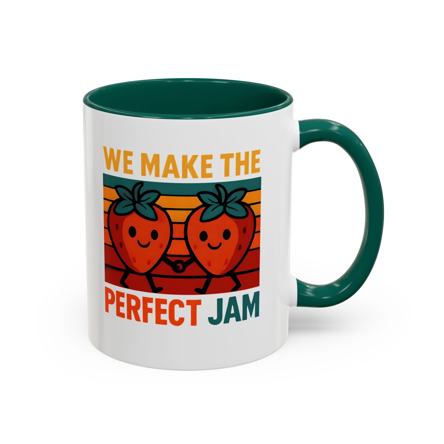 Humorous Strawberry Jam Coffee Mug, Summer Vibes Mug, Strawberry Mug, Food Humor Mug, Hilarious Mug, Gift Idea