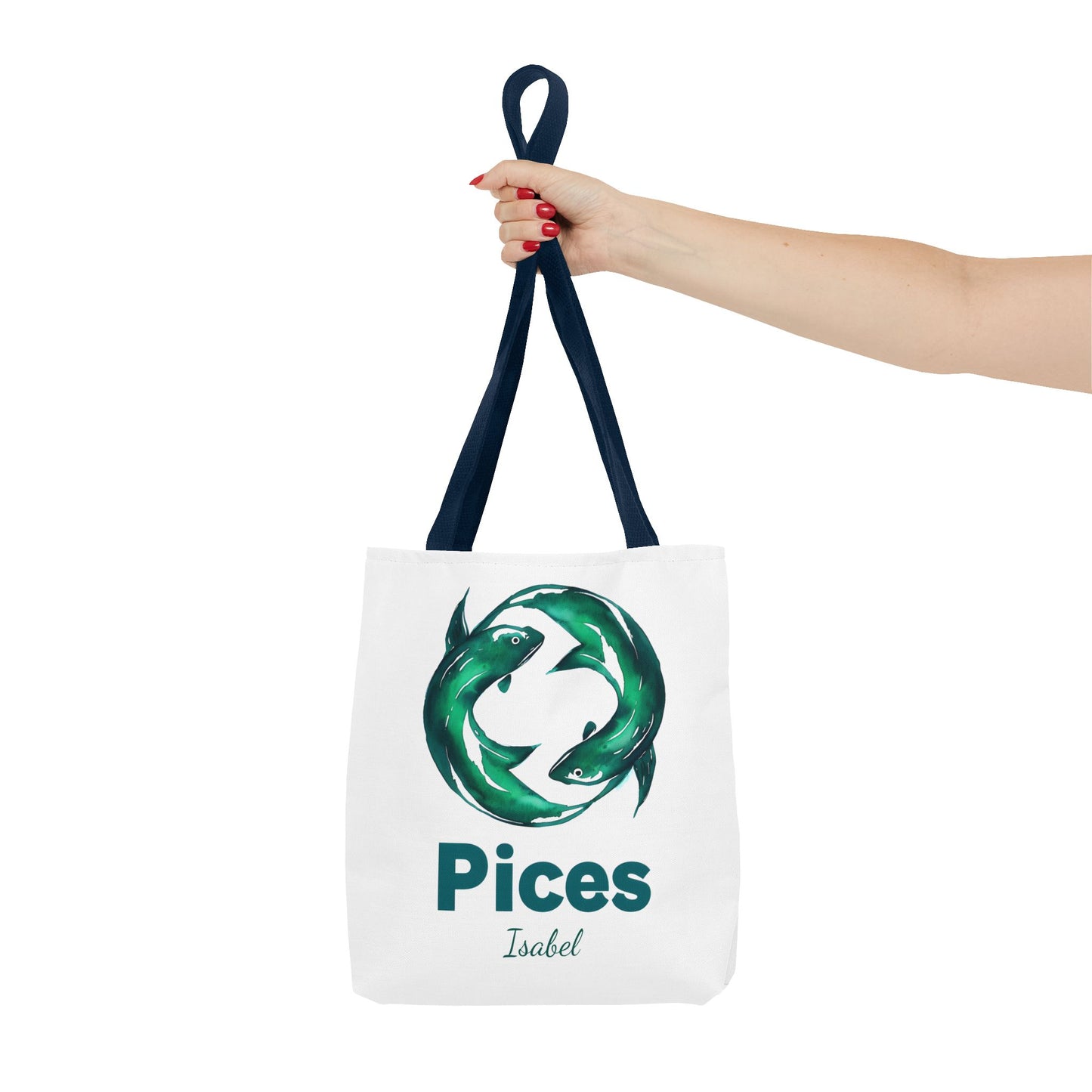 Pices Zodiac Personalized Tote Bag - Astrology Inspired, Gift for Taurus, Festival Tote, Astrology Lover's Bag, Horoscope Gift