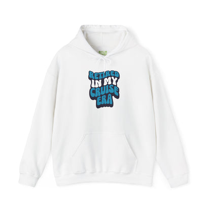 Retired in My Cruise Era Hoodie, Cozy Unisex Sweatshirt, Retirement Cruise, Travel Merch, Cruise Vibes Hoodie, Retro