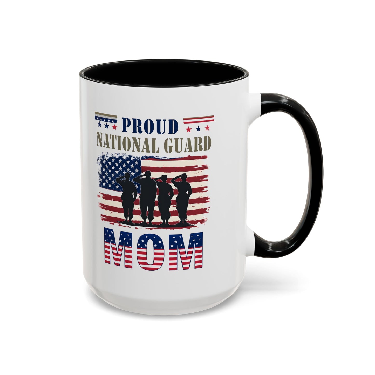 Proud National Guard Mom Mug, Army National Guard, Armed Forces, Veteran Appreciation, Military Family Gift