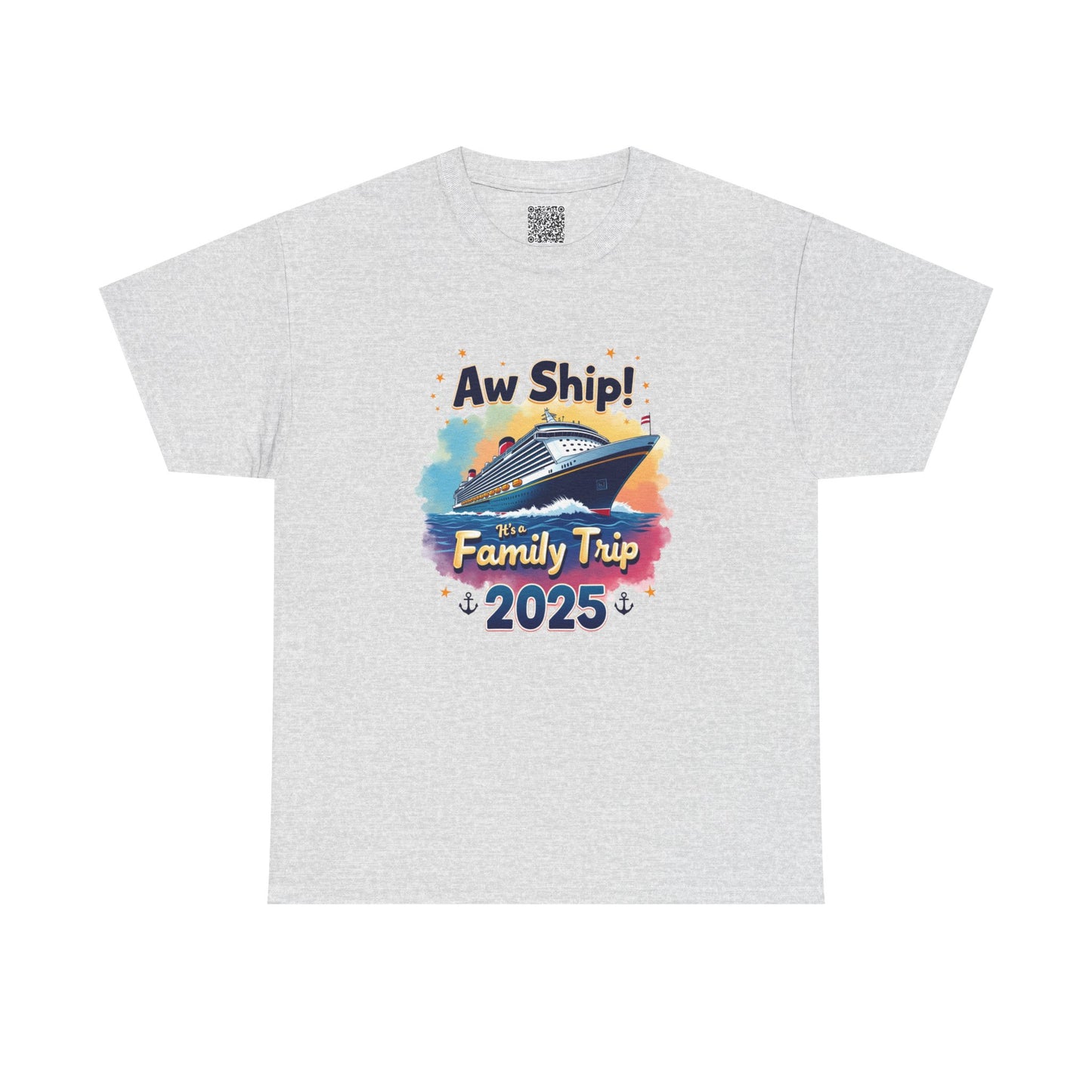 Aw Ship! Family Trip 2025 Shirt, Cruise Squad Shirt, Family Vacation 2025, Cruise Vacation, Personalized Shirts