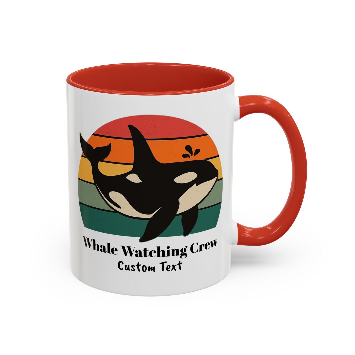 Personalized Orca Whale Coffee Mug, Whale Watching Mug, Whale Gifts, Alaskan Cruise, Blue Whale, Beluga Whale, Maui Excursion