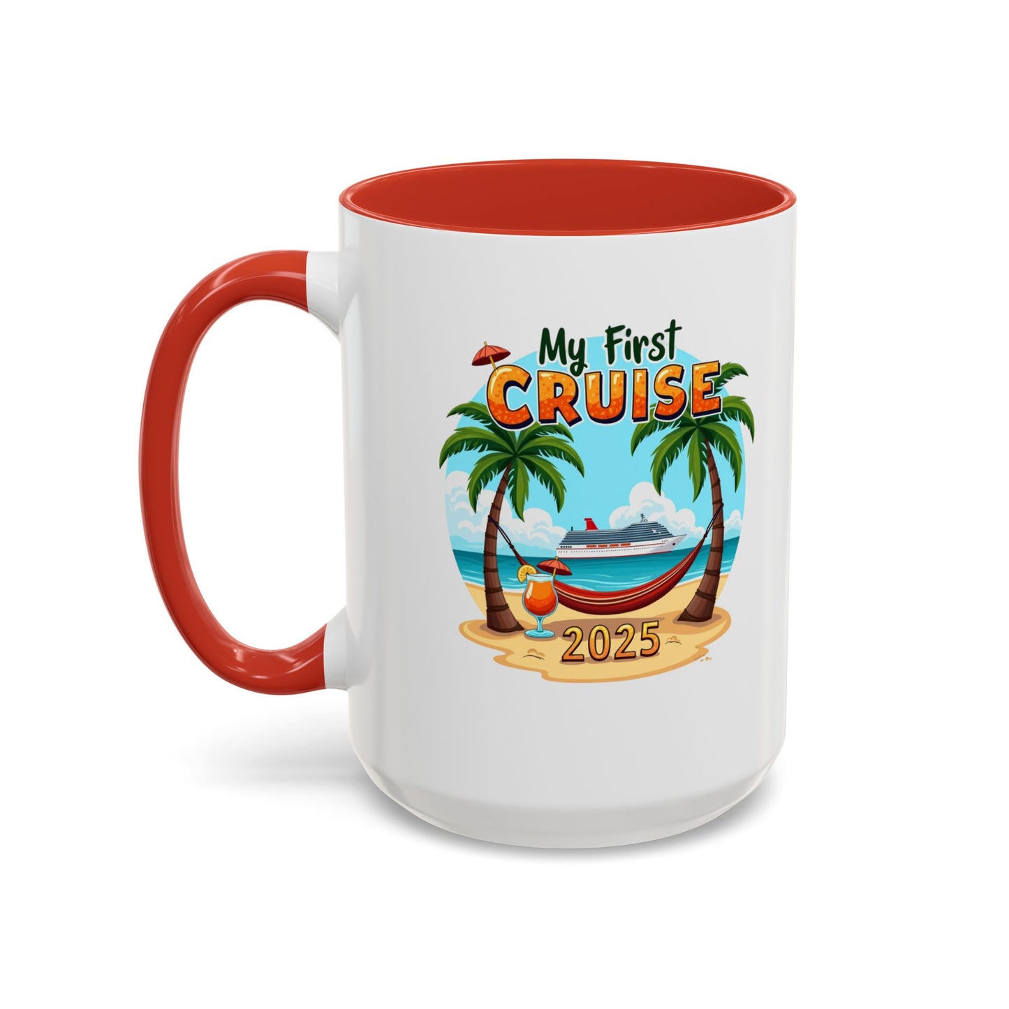 My First Cruise Coffee Mug, Royal Caribbean Mug, Cruise Gift, Cruise Ship Mug, Disney Cruise Line, Travel Mode