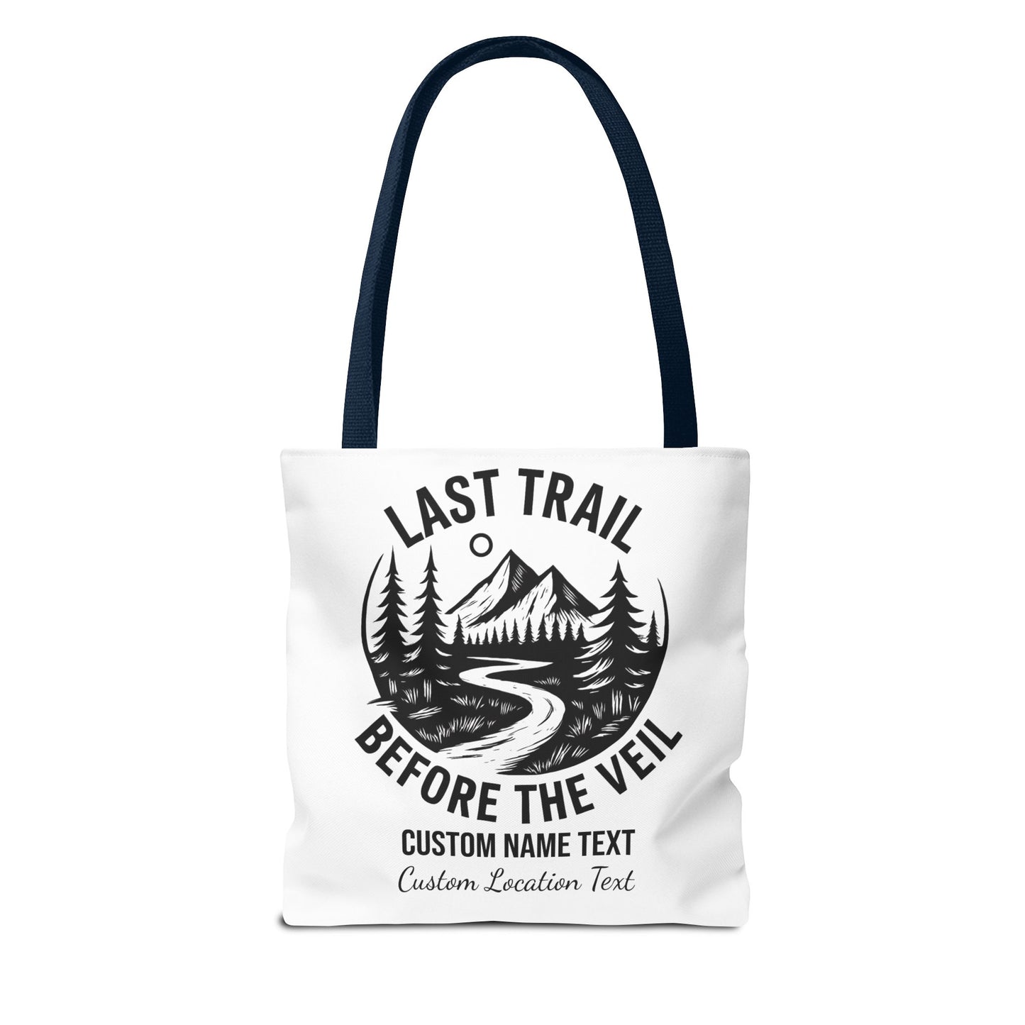 Bachelorette Last Trail Before the Veil Tote, Bride Tote Bag, Bridesmaid Tote Bags, Hen Party Favors, Bride Squad