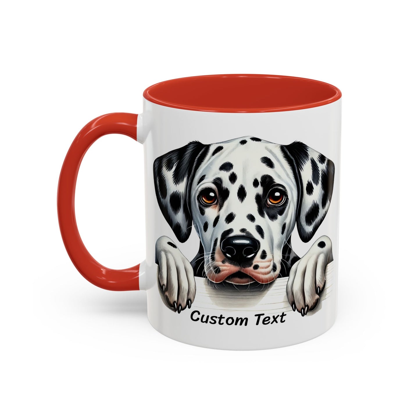 Funny Dalmatian Dog Lover Mug, Dog is Friendly, I am Not Coffee Cup, Perfect Gift for Dog Moms, Pet Lovers, and Dalmatian Fans