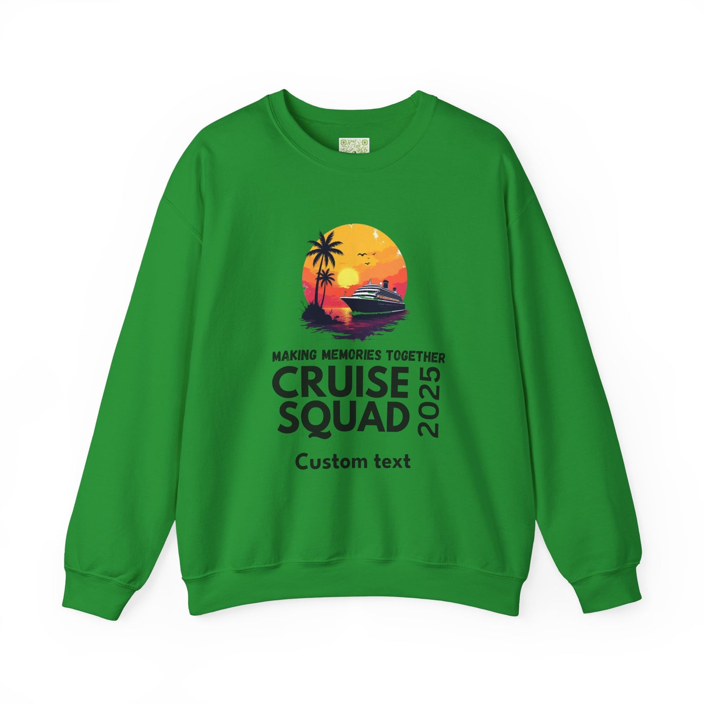 Personalized Cruise Squad 2025 Sweatshirt, 2025 Cruise Sweatshirt, Family Cruise Sweatshirt, Custom Cruise Apparel, Cruise Gifts