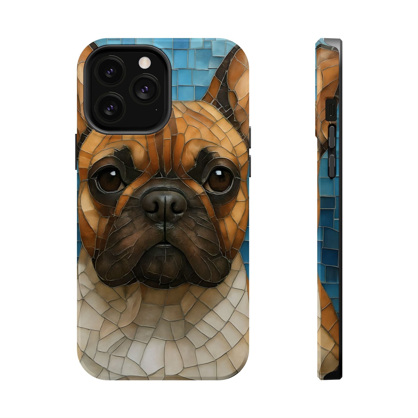 French Bulldog Mosaic Phone Case, French Bulldog Art, Dog iPhone Case, Frenchie Mom, French Bulldog Gift, Dog Lover