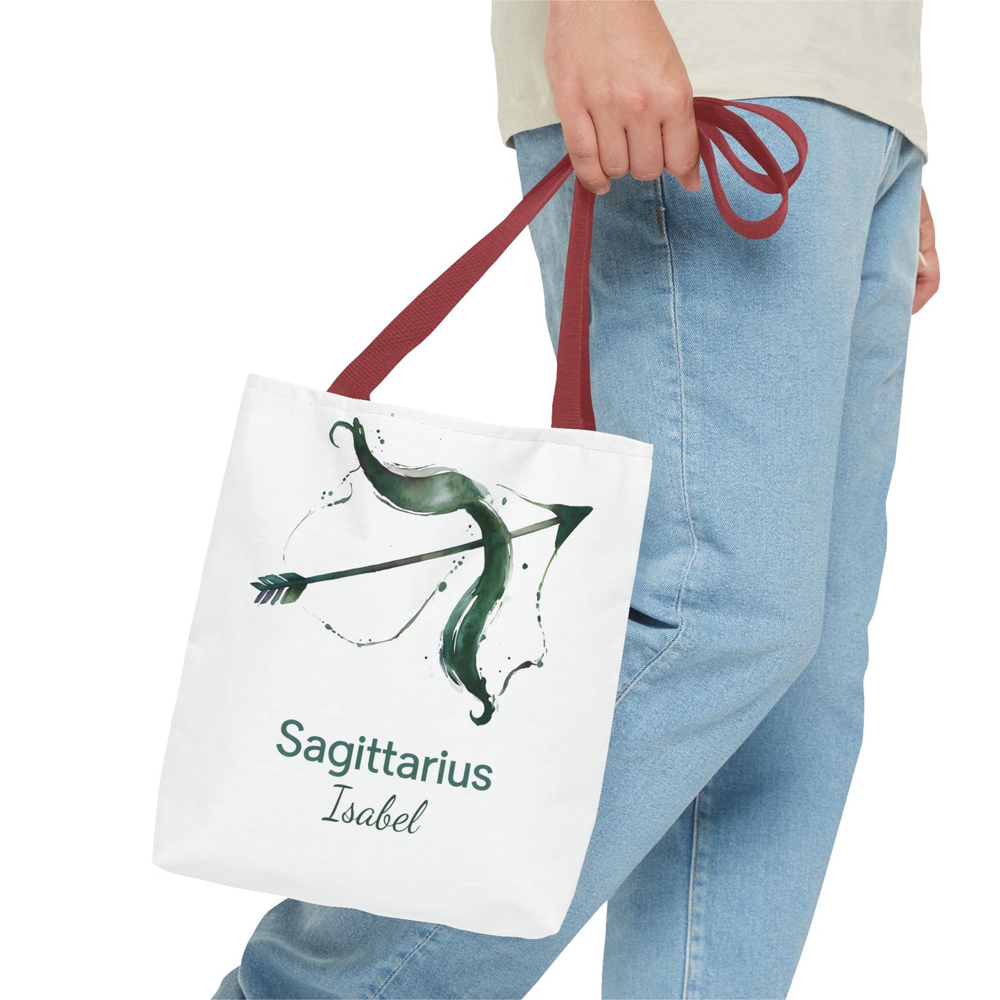 Sagittarius Zodiac Personalized Tote Bag, Astrology Lover Tote, Artistic Tote Bag, Aesthetic Weekender, Sagittarius Gifts