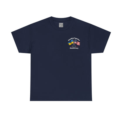 Standing With Ukraine 8647 Sunflower, Resistance Shirt, Unisex Deluxe, Ukrainian Gifts, Resist, Anti Trump, Ukraine Gifts, Unisex Deluxe Tee