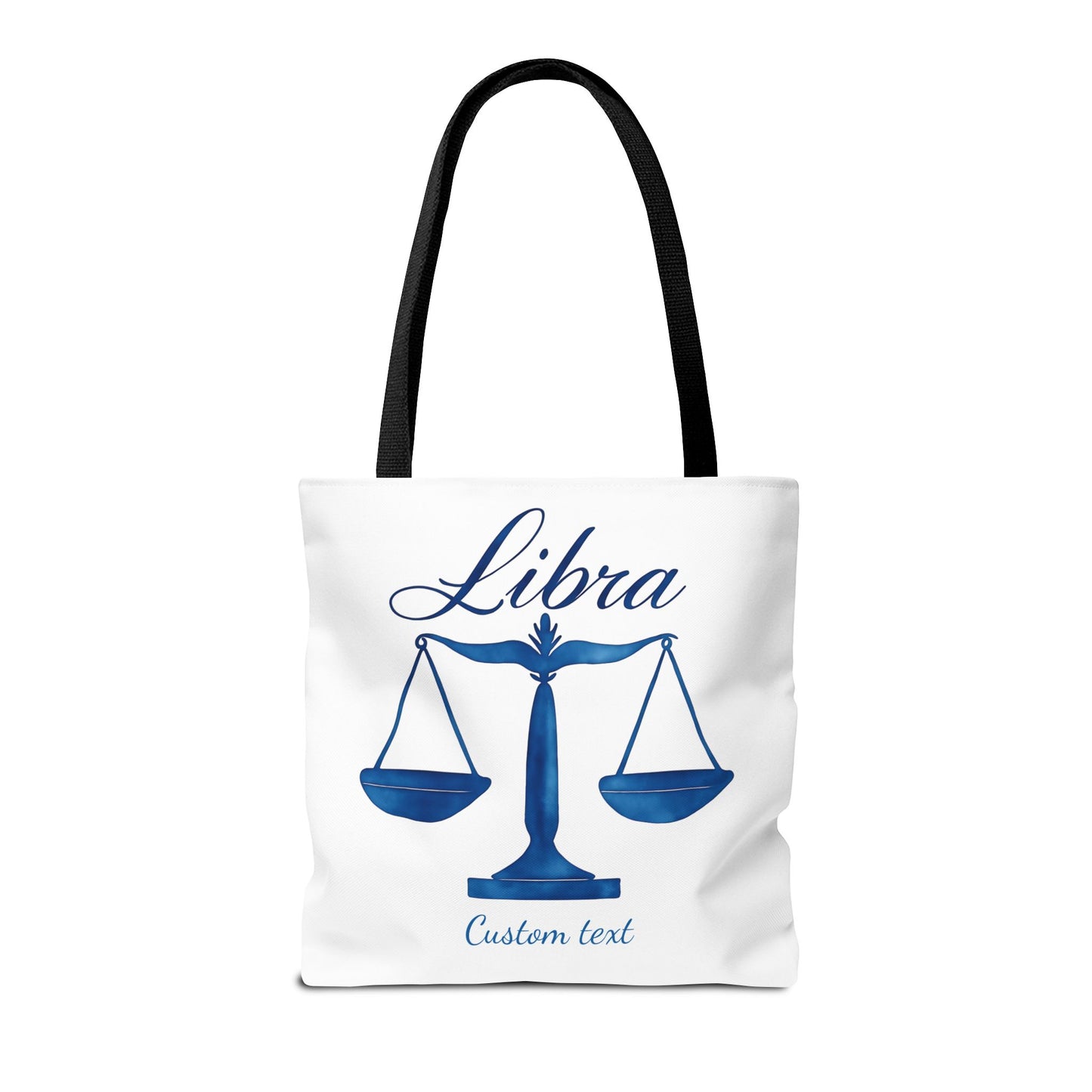 Libra Zodiac Personalized Tote Bag, Artistic Tote Bag, Astrology Lover Tote, Trendy Tote Bag, Unique Weekender Bag
