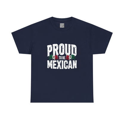 Proud to Be Mexican Cotton Shirt, Mexican Heritage Shirt, Mexican Independence Tee, Hispanic Heritage, Mexican Pride