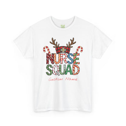 Personalized Nurse Squad Holiday Tee, Snowman Shirt, Christmas Womens, Future Nurse Gift, Nurse Gift, Gift For Nurse