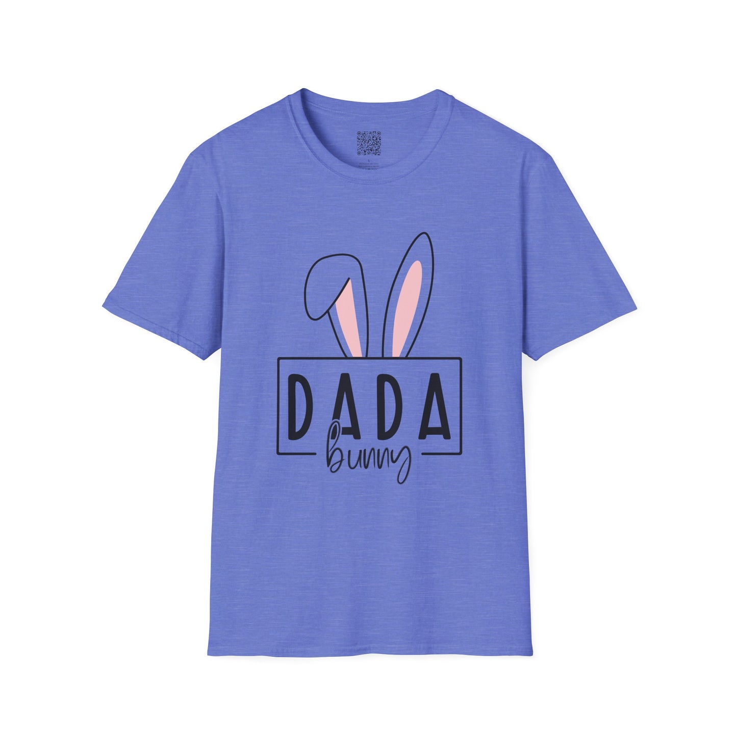 Dada Bunny Ears Unisex Softstyle T-Shirt - Cute Easter Apparel for Aunts
