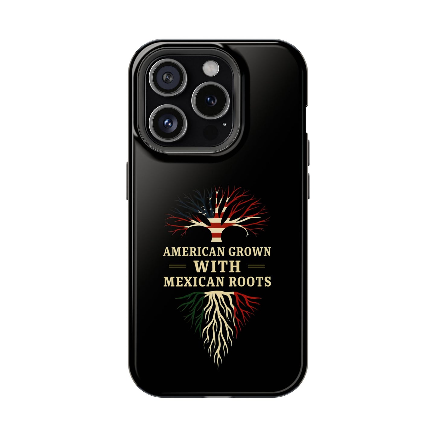 American Grown Magnetic Phone Case, Custom Tough Phone Cover, Unique Phone Accessory, Gift for Her, Multicultural Pride