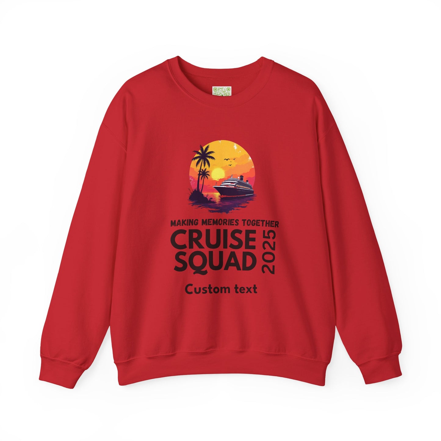 Personalized Cruise Squad 2025 Sweatshirt, 2025 Cruise Sweatshirt, Family Cruise Sweatshirt, Custom Cruise Apparel, Cruise Gifts