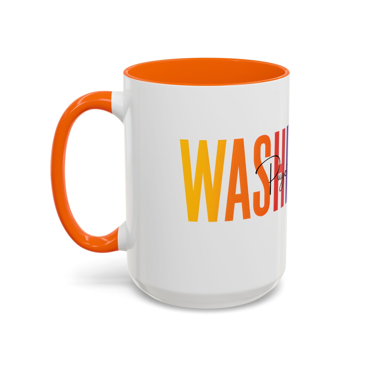 Puget Sound Coffee Mug, Tacoma Mug, Washington Souvenir, Puget Sound Gift, Washington Mug, Washington Vacation