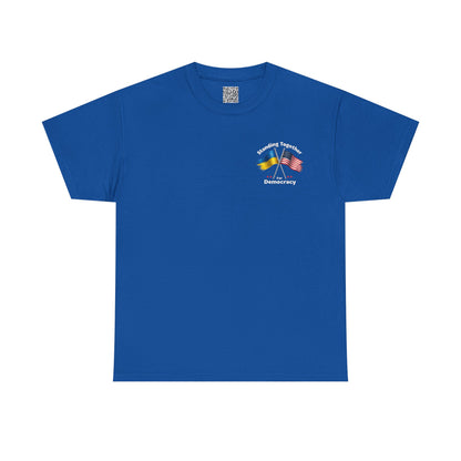 Standing With Ukraine 8647 Sunflower, Resistance Shirt, Unisex Deluxe, Ukrainian Gifts, Resist, Anti Trump, Ukraine Gifts, Unisex Deluxe Tee