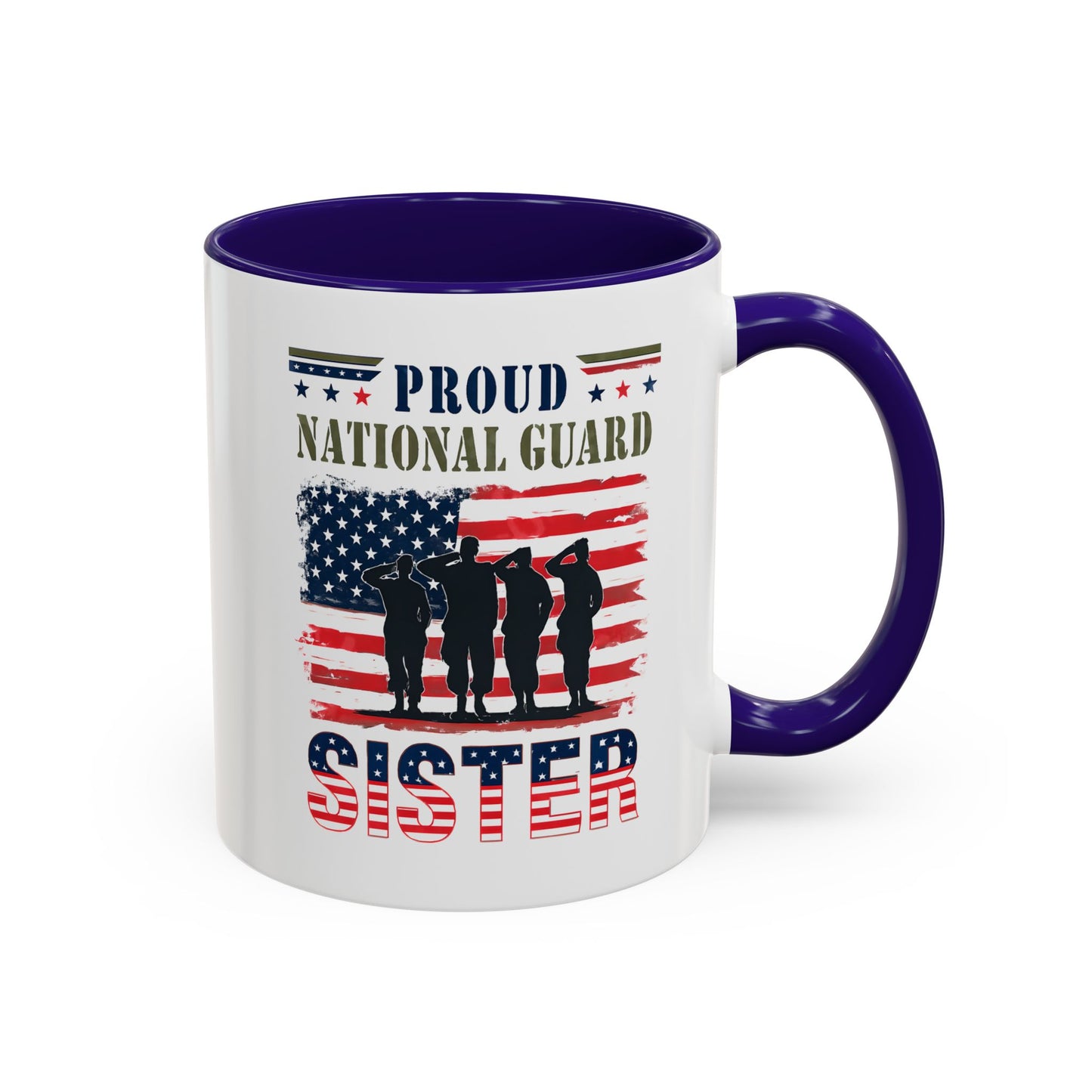 National Guard, Proud Sister Mug, Army National Guard, Armed Forces Gift, Veteran Appreciation, Gift For Heroes