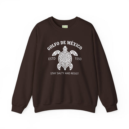 Stay Salty and Resist Turtle Sweatshirt, Gulf of Mexico, Democrat Tee, Resistance Shirt, Social Justice