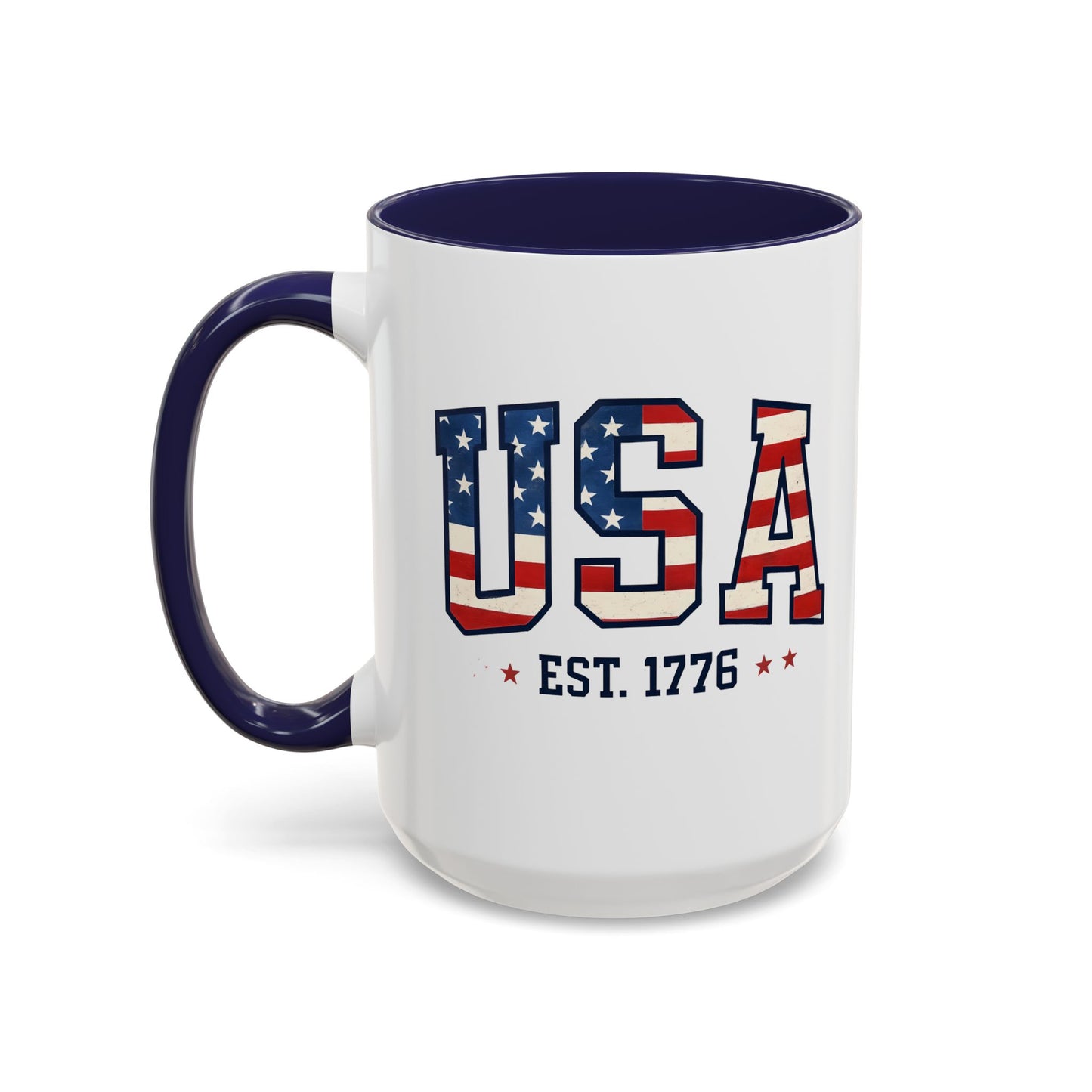 USA Patriotic Coffee Mug, Memorial Day Mug, American Flag Mug, Patriotic Mug, Freedom Cup, USA Flag Mug, Fourth of July