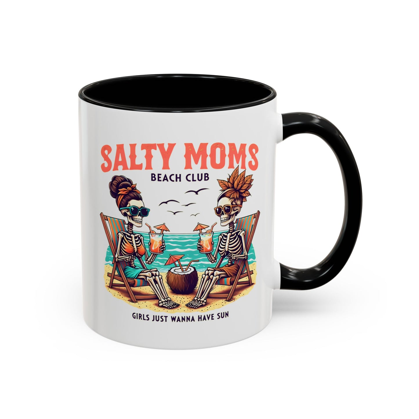 Salty Moms Beach Club Mug, Salty Mug, Summer Mom Mug, Hot Mom Summer, Beach Club Mug, Stay Salty Mug, Beach Days