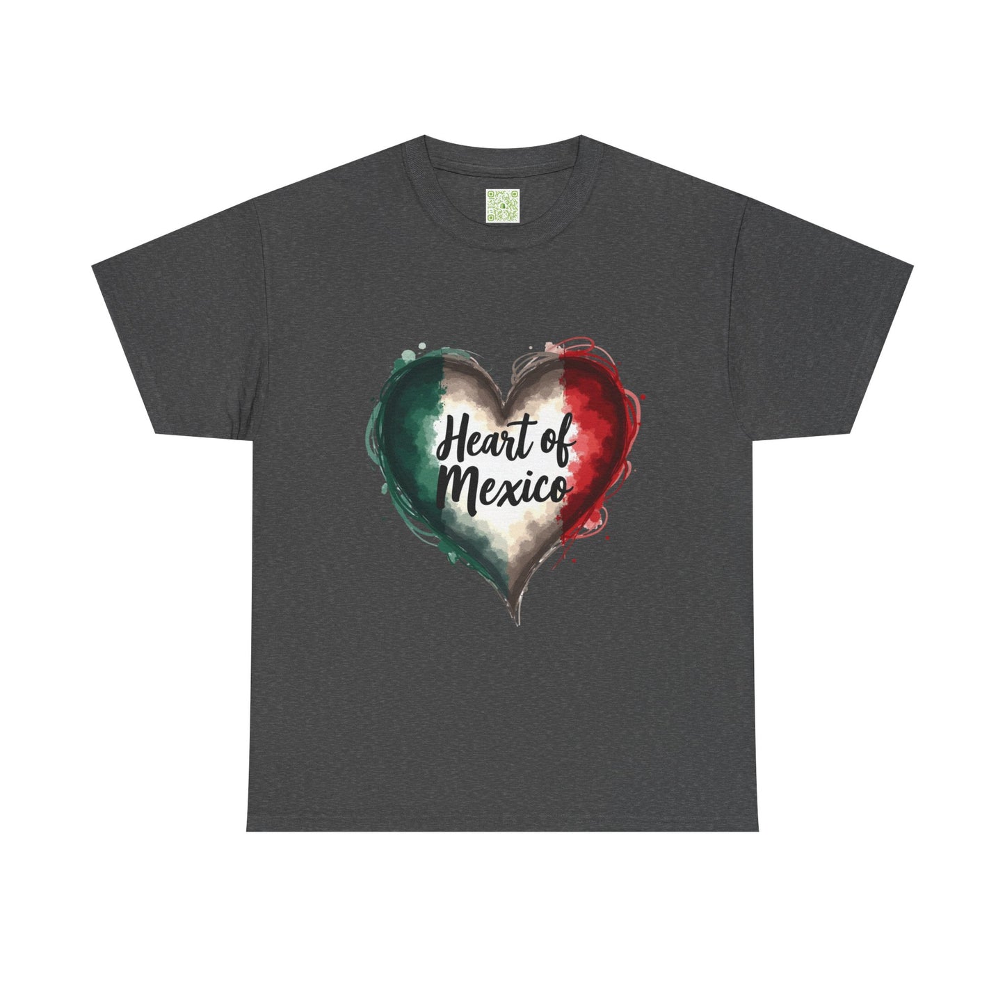 Viva la Vida Heart of Mexico Tee, Unisex Cotton Tee, Celebrate Mexican Heritage, Cinco de Mayo, Gift for Culture Lovers, Mexican Pride Tee