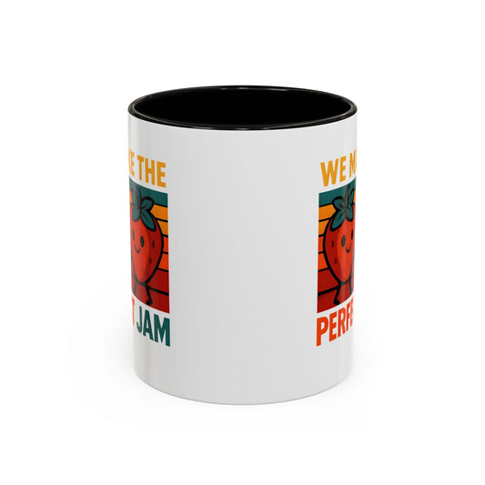 Humorous Strawberry Jam Coffee Mug, Summer Vibes Mug, Strawberry Mug, Food Humor Mug, Hilarious Mug, Gift Idea